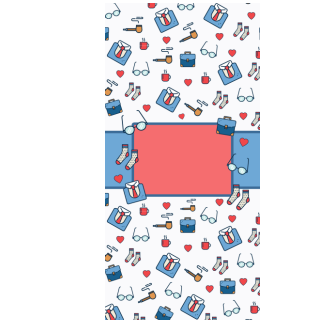 Słodkie pudełka - Koszula, skarpetki i okulary