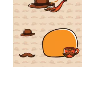 Czekolady - Kapelusz i fajka