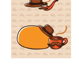 Czekolady - Kapelusz i fajka