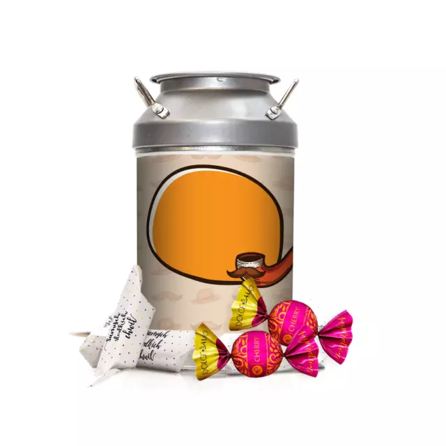 Krówki w kance - Kapelusz i fajka