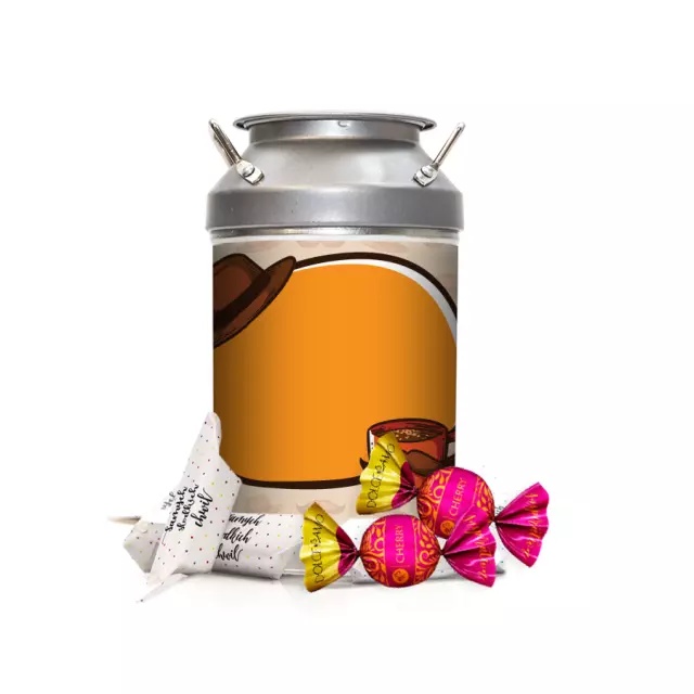 Krówki w kance - Kapelusz i fajka