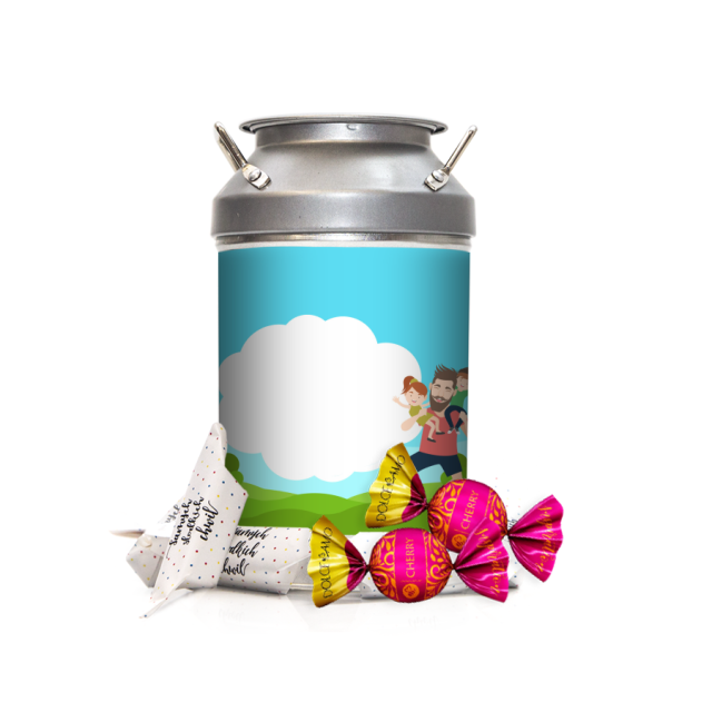 Krówki w kance - Tata z dziećmi