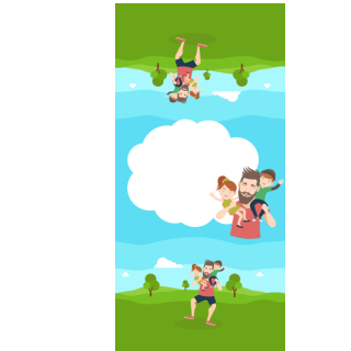 Słodkie pudełka - Tata z dziećmi