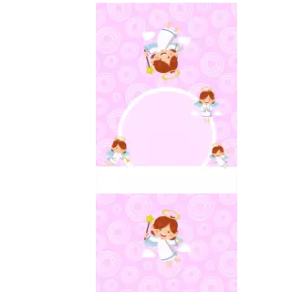 Słodkie pudełka - Różowe Aniołki