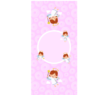 Słodkie pudełka - Różowe Aniołki