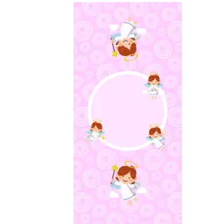 Słodkie pudełka - Różowe Aniołki