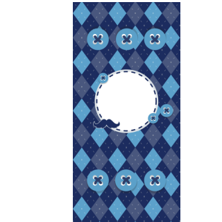 Słodkie pudełka - Niebieski sweter