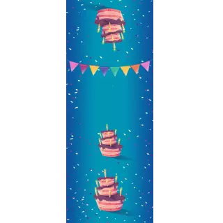 Owijki - Niebieskie konfetti