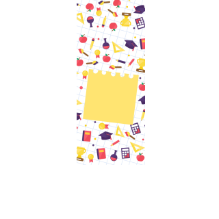 Torebki na cukierki - Zeszyt w kratkę (kraft) (5 szt)