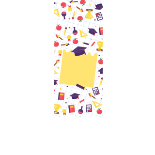 Torebki na cukierki - Zeszyt w kratkę (kraft) (5 szt)