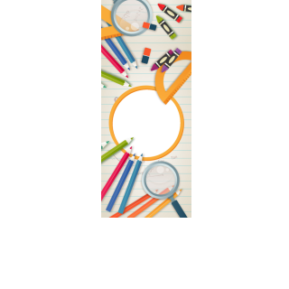 Torebki na cukierki - Narzędzia na tle kartki (kraft) (5 szt)