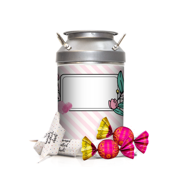 Krówki w kance - Odciskowe serce