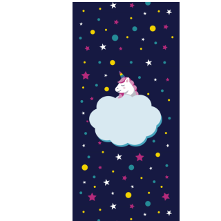 Słodkie pudełka - Jednorożec, kółeczka i gwiazdki