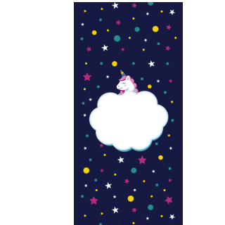 Słodkie pudełka - Jednorożec, kółeczka i gwiazdki