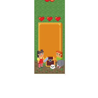 Torebki na cukierki - Piksele (5 szt)