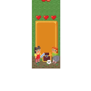 Torebki na cukierki - Piksele (5 szt)