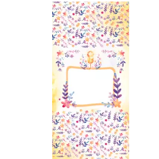 Słodkie pudełka - Kwiecista modlitwa