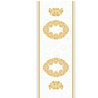 Słodkie pudełka - Złoty ornament