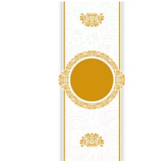 Słodkie pudełka - Złoty ornament