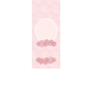 Torebki na cukierki - Eleganckie róże (5 szt)