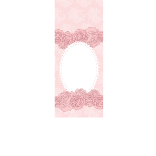 Torebki na cukierki - Eleganckie róże (5 szt)