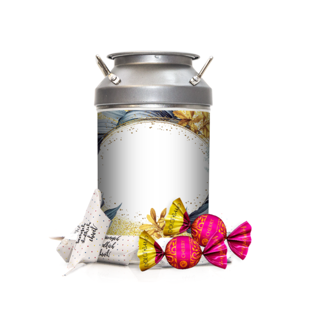 Krówki w kance - Złoto-srebrne liście