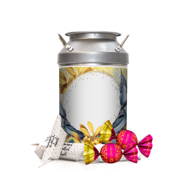 Krówki w kance - Złoto-srebrne liście