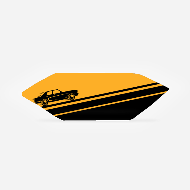 Krówki - Retro car