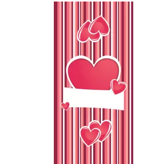 Słodkie pudełka - Dwa serduszka