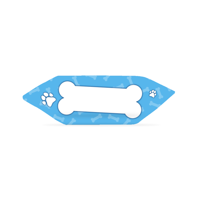 Krówki - Niebieskie psie łapki