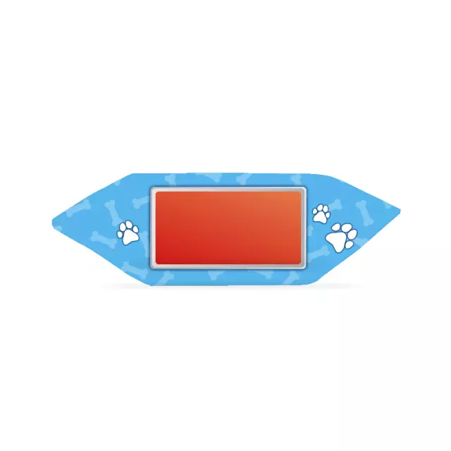 Krówki - Niebieskie psie łapki