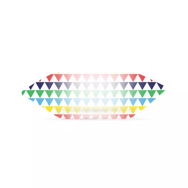 Krówki - Kolorowe trójkąty