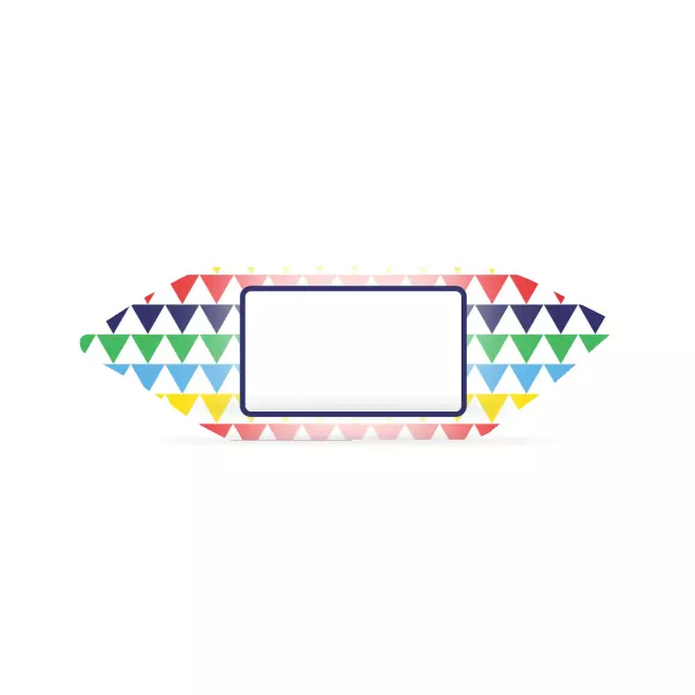 Krówki - Kolorowe trójkąty