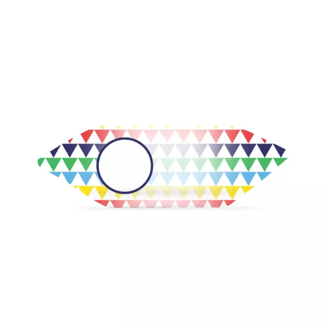 Krówki - Kolorowe trójkąty