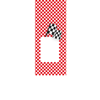 Torebki na cukierki - Wyścigi (5 szt)