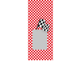 Torebki na cukierki - Wyścigi (5 szt)