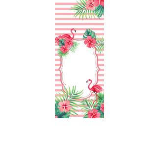 Torebki na cukierki - Flamingi (5 szt)