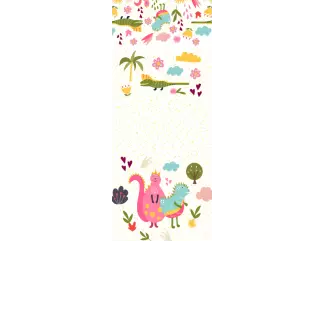 Torebki na cukierki - Wesołe dinozaury (5 szt)