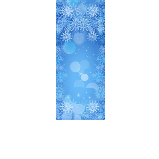 Torebki na cukierki - Lodowa kraina (kraft) (5 szt)