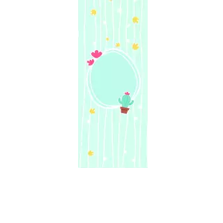 Torebki na cukierki - Kaktusy (5 szt)