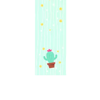 Torebki na cukierki - Kaktusy (5 szt)