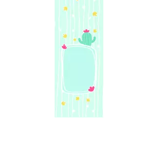 Torebki na cukierki - Kaktusy (5 szt)