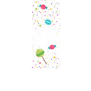 Torebki na cukierki - Słodka impreza (kraft) (5 szt)