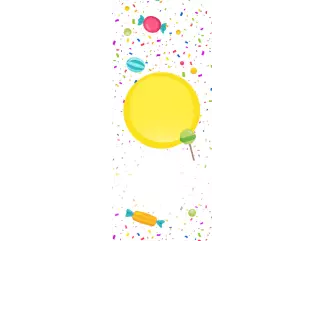 Torebki na cukierki - Słodka impreza (5 szt)