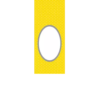 Torebki na cukierki - Żółta fantazja (kraft) (5 szt)