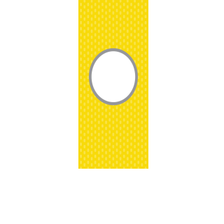 Torebki na cukierki - Żółta fantazja (5 szt)