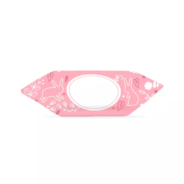 Krówki - Różowy zajączek 