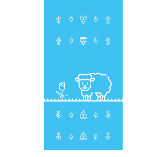 Czekoladowe jajeczka - Wielkanocna owieczka