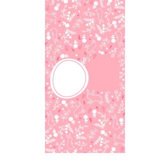 Czekoladowe jajeczka - Różowy zajączek 