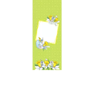 Torebki na cukierki - Radosne żonkile (5 szt)